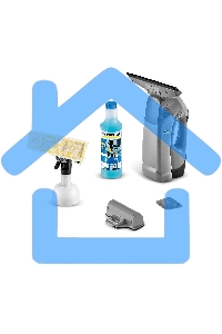 Стеклоочиститель Karcher WVP 10 шир.скреб.:280мм пит.:от аккум. серый/желтый