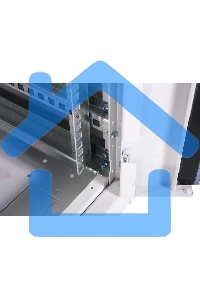 Шкаф телекоммуникационный напольный ЭКОНОМ 48U (600 × 800) дверь стекло, дверь металл