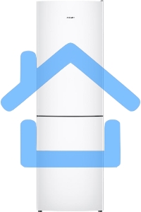 Холодильник Atlant ХМ-4621-101 белый двухкамерный 205/119л морозилка снизу
