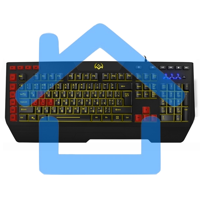 Игровая клавиатура SVEN KB-G9600 (USB, 120 кл, ПО, RGb-подсветка)
