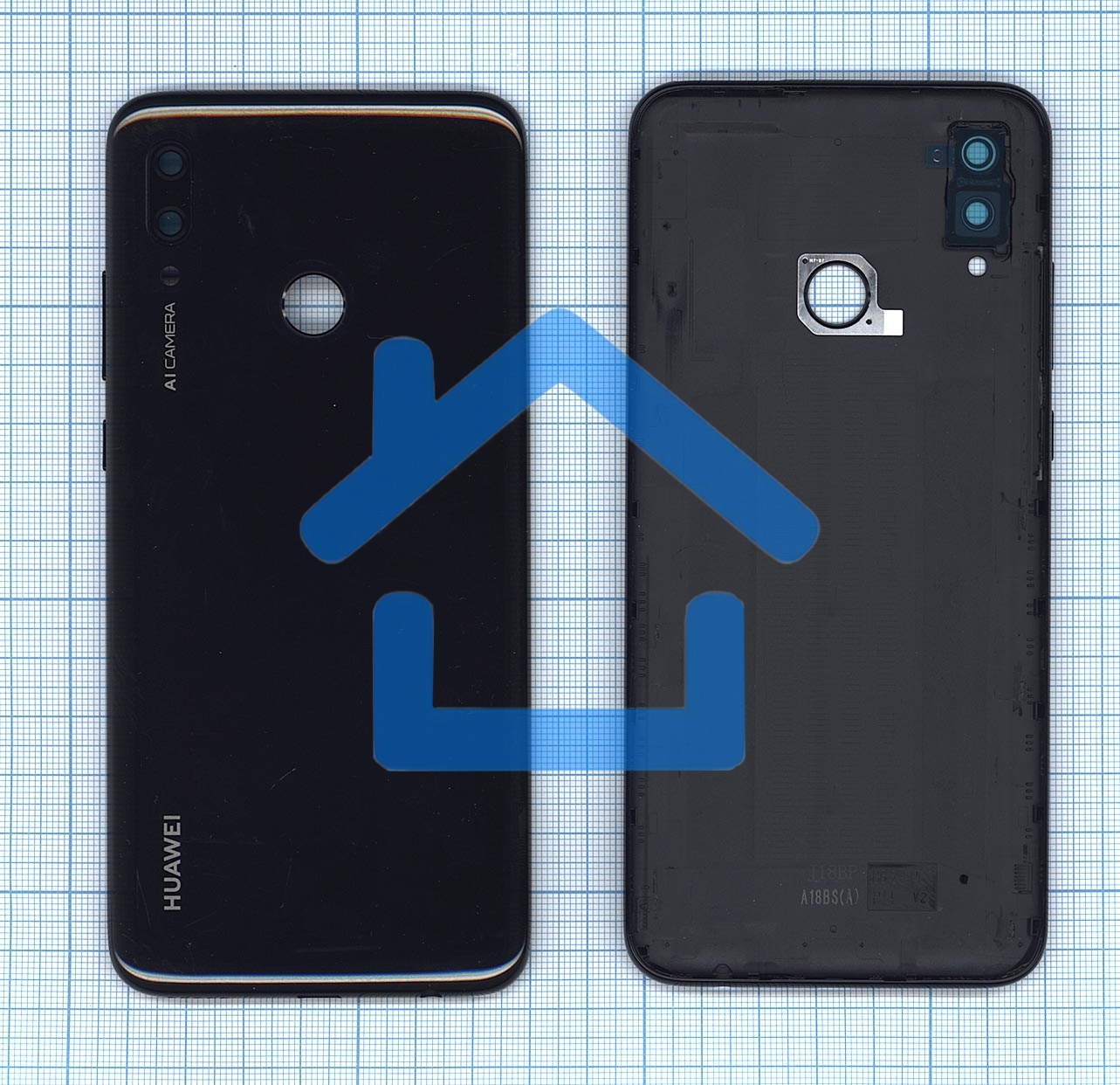 Задняя крышка для Huawei P Smart 2019  черный