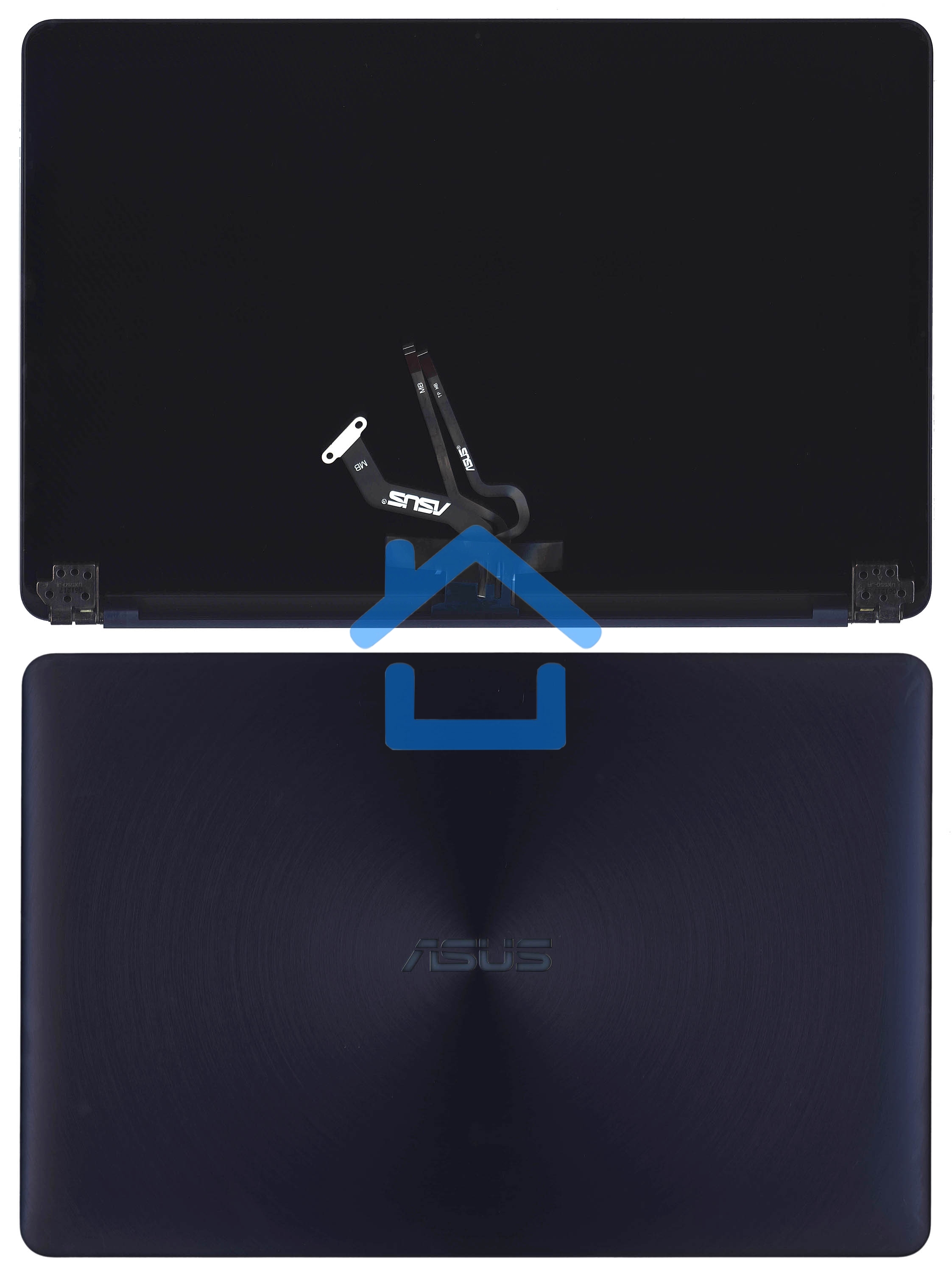 Крышка для Asus Zenbook UX550VD FHD с тачскрином синяя