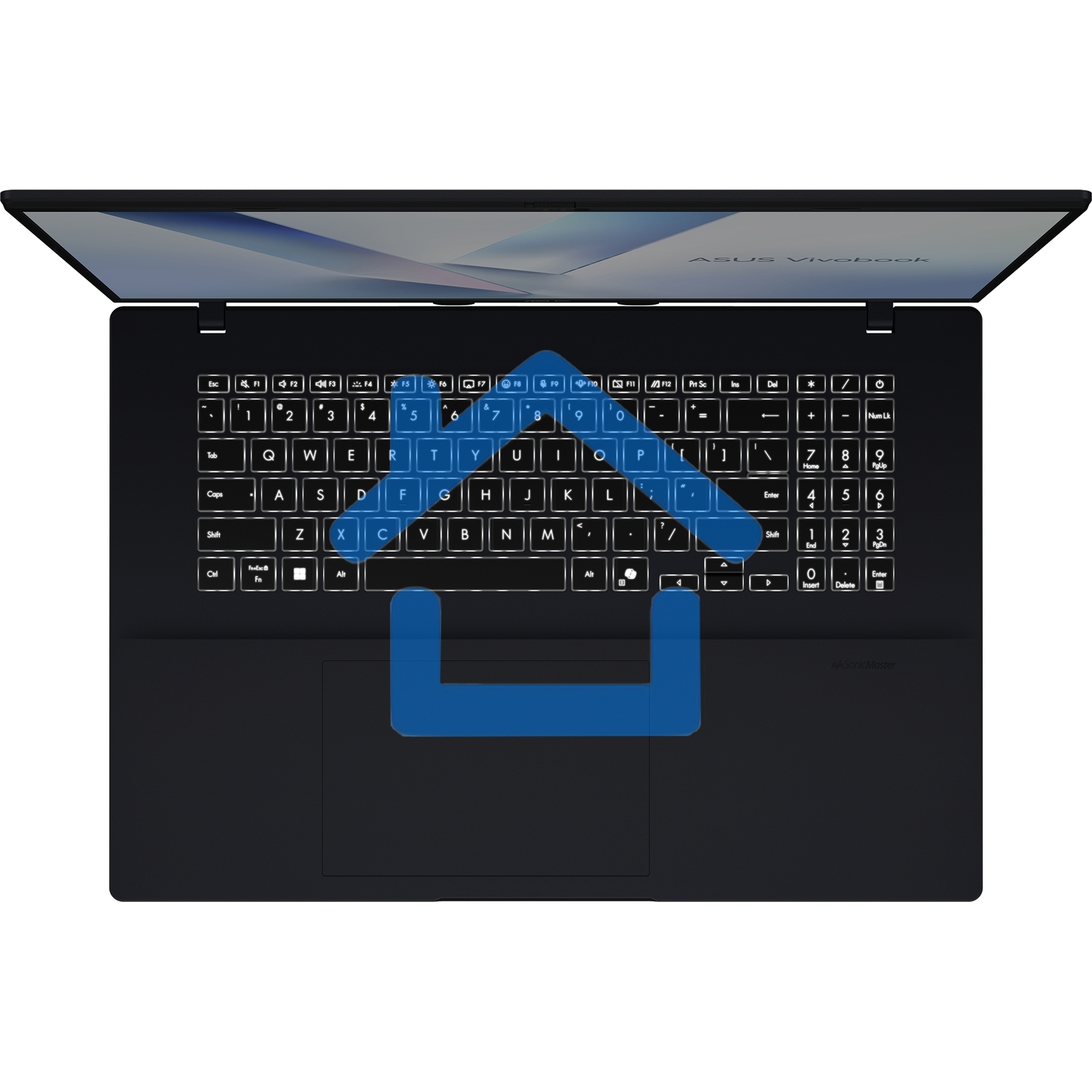 Ноутбук Asus Vivobook 18 M1807HA-S8025 Ryzen 7 260 16Gb SSD1Tb AMD Radeon 18.4