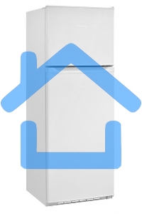 Холодильник Nordfrost NRT 145 032 белый двухкамерный 262/68 л морозилка сверху