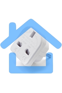 Переходник Gembird Переходник с вилки EU,UK в RU (A-AC-UKEU-001)