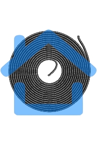 Припой с канифолью ПОС-61 d1.0мм спираль (1м) Rexant 09-3110