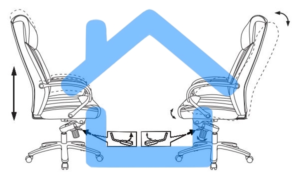 Кресло руководителя Бюрократ T-9922SL светло-коричневый Leather Eichel кожа крестовина металл хром