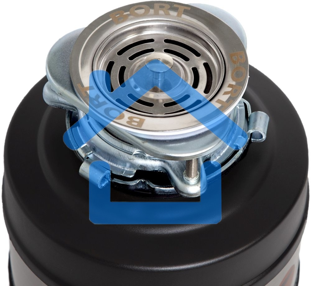 Измельчитель пищевых отходов Bort Alligator Max, 560 Вт., объем 1 600 мл., ПДУ