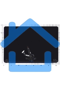 Крышка для Asus Zenbook UX550VD FHD с тачскрином синяя