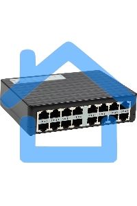 Неуправляемый 16-портовый коммутатор ORIGO OS1116/A1A 10/100 Мбит/с