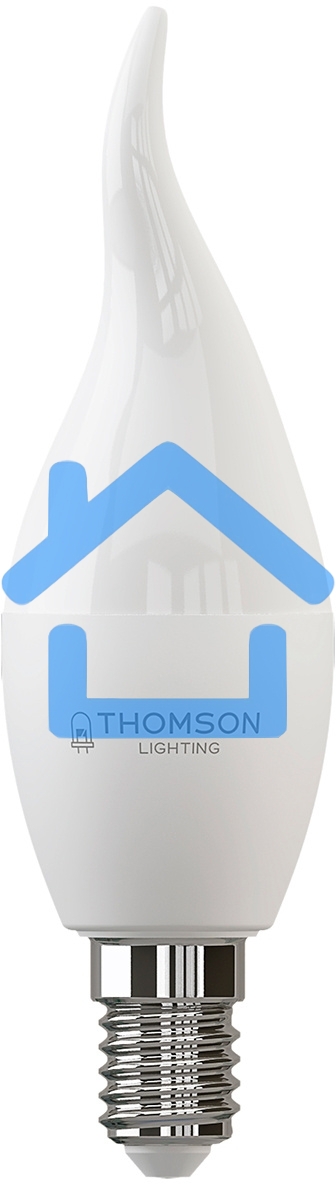 Лампа светодиодная Hiper THOMSON LED TAIL CANDLE 8W 640Lm E14 3000K TH-B2027