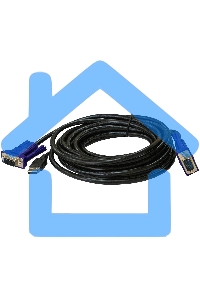 Кабель KVM ORIGO OKVMCU3/A1A с разъемами VGA и USB, 3 м