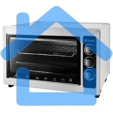 Духовка электрическая Delta D-0123 белая с тэном повыш мощности,1300 Вт, 37 л