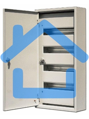 Корпус металлический навесной 680х350х120 60мод. IP31 ЩРН-60 DEKraft 30208DEK