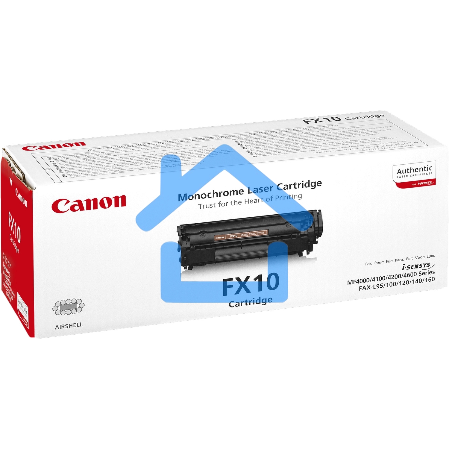 Картридж лазерный Canon FX-10 (0263B002) черный (2000 стр) для Canon FAX L100/120, MF4018/4120/4140/4150/4270/4320/4330/4340/4350/4370