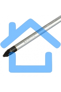 Отвертка, PZ1 х 80 мм, CrV, 2-х компонентная рукоятка Сибртех