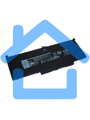 Аккумуляторная батарея для ноутбука Dell Latitude 13 7390 (2x39g) 7.6V 7500mAh черный