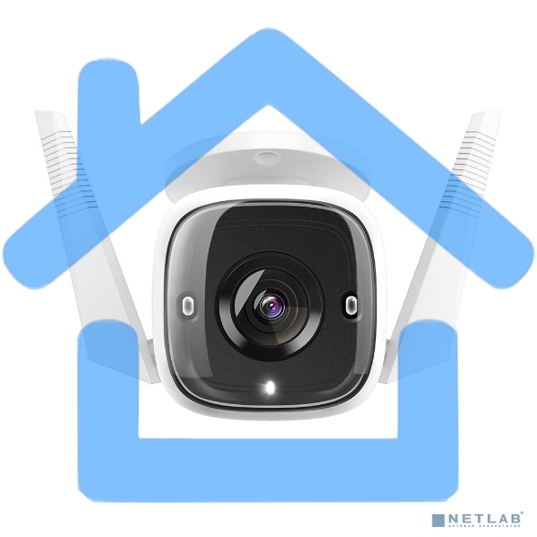 Видеокамера IP TP-Link Tapo C310 White 3MP indoor & outdoor IP camera, 30m Night Vision, IP66 dust & waterproof, Motion Detection and Notification, 2-way Audio, supports Micro SD card storage, easy setup with APP