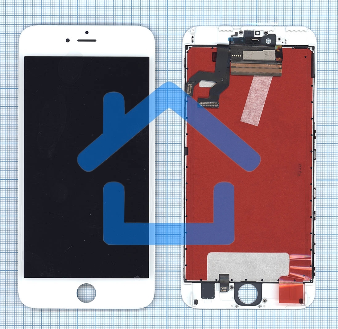 Дисплей для iPhone 6S Plus в сборе с тачскрином (Tianma), белый