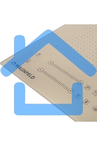 Индукционная варочная панель Maunfeld CVI292S2FBG Inverter независимая, бежевый