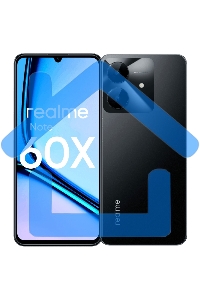 Смартфон Realme Note 60х, 3/64Gb, черный