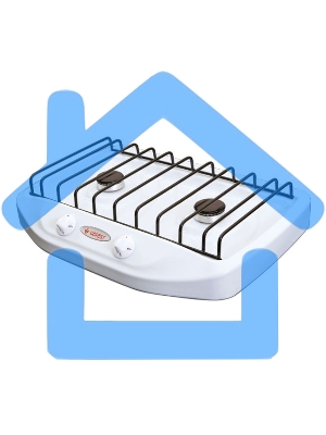 Газовая плитка Gefest 700-03 белая (настольная)