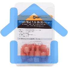 Разъем плоский РПИ-П(н) 1.5-(6.3) КВТ 56746