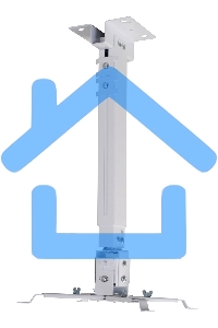 Кронштейн для проектора Cactus CS-VM-PRE01-WT белый макс.20кг настенный и потолочный поворот и наклон