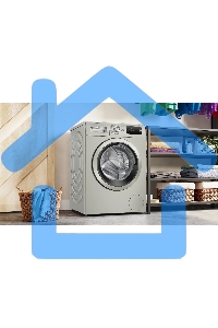 Стиральная машина Bosch WAN2420XME серебристый, загрузка фронтальная 8 кг, 1200 об/мин., класс: А+++