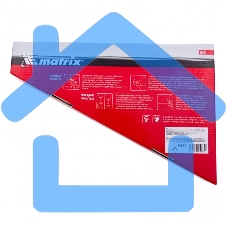 Пистолет для монтажной пены Matrix, корпус из алюминиевого сплава