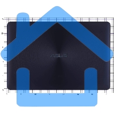 Крышка для Asus Zenbook UX550VD FHD с тачскрином синяя
