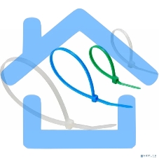 Набор хомутов-стяжек нейлоновых Rexant 100, 150, 200 мм, цветные, НХ-1, тубус 200 шт.