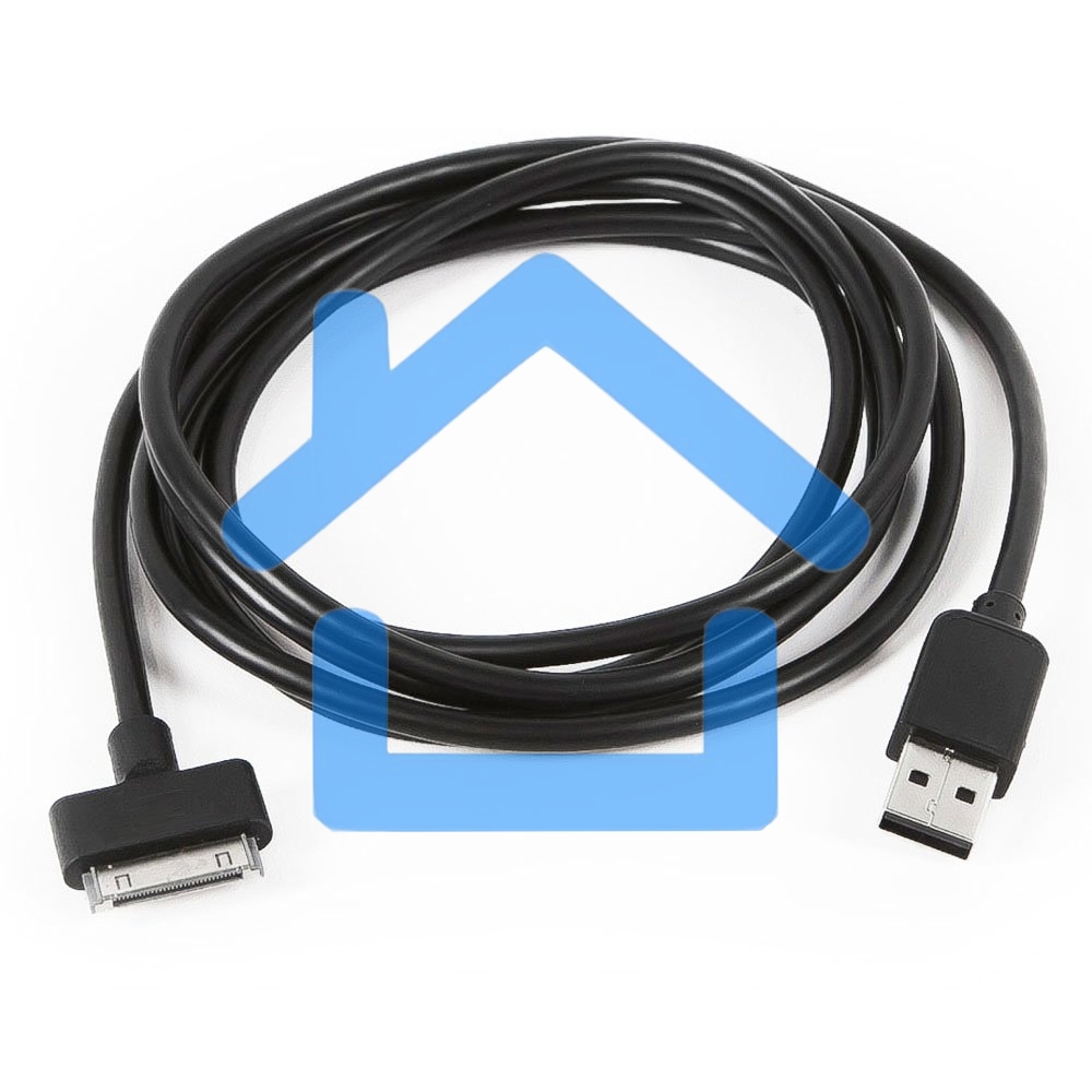 Кабель Gembird/Cablexpert CC-USB-AP1MB AM/Apple для iPad/iPhone/iPod, 1м черный, пакет