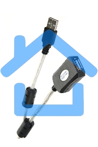 Кабель удлинитель Aopen активный ACU823-15M, USB2.0-repeater AM/AF 15м