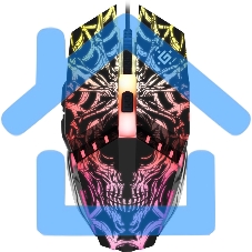 Мышь проводная Defender Prototype GM-670L черный, 2400 dpi, USB, кнопки - 6