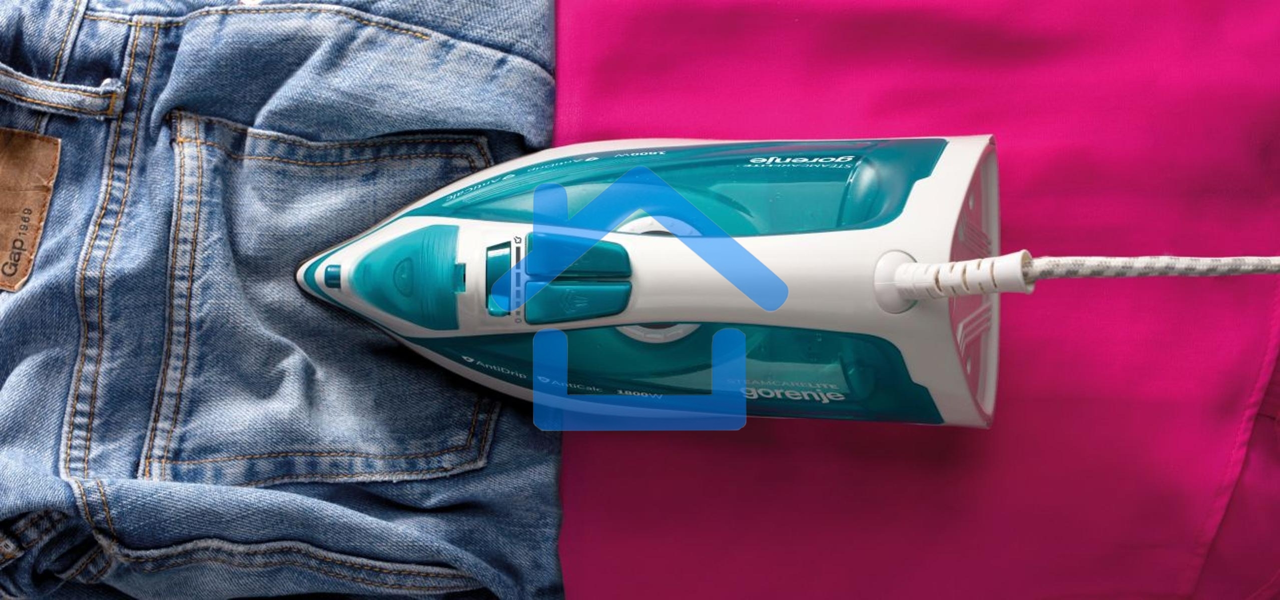 Утюг Gorenje SIH1800TQC 1800Вт зеленый/белый