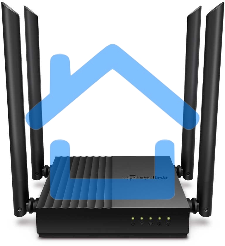 Беспроводной двухдиапазонный MU-MIMO маршрутизатор TP-Link Archer C64 AC1200