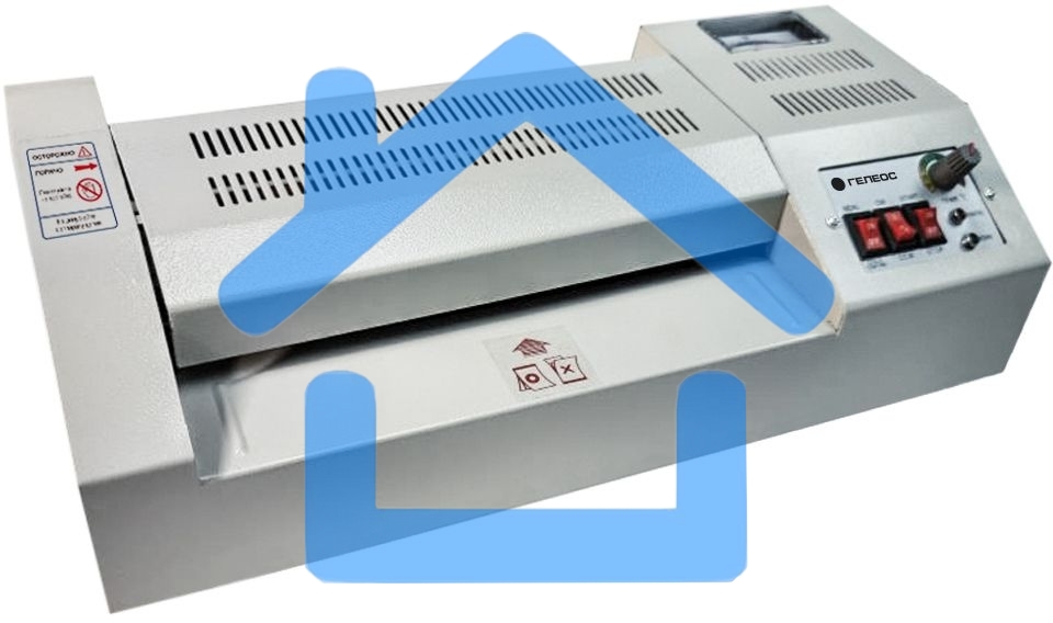 Ламинатор ГЕЛЕОС ЛМ A4 Про, А4, 2х250 (пленка 60-250мкм), 620 мм/мин, 4 вала, реверс, металл. корпус, мах толщина 2мм