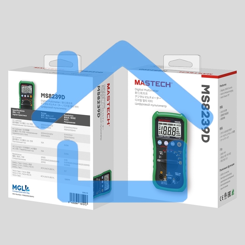 Автомобильный мультиметр MASTECH MS8239D