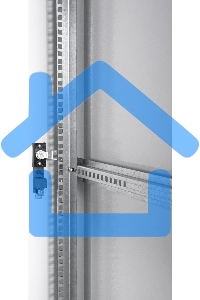 Шкаф телекоммуникационный напольный ЭКОНОМ 48U (600 × 800) дверь стекло, дверь металл