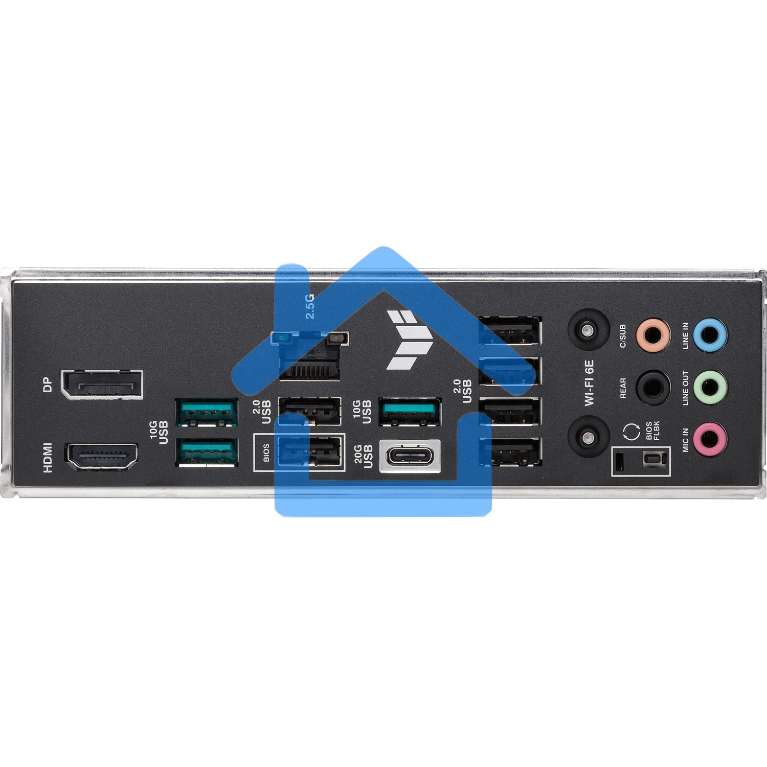 Материнская плата ASUS TUF GAMING B650E-PLUS WIFI, AM5, AMD B650, 4xDDR5, 4xSATA, 3xM.2, 1xPCIe 5.0 x16, 1xPCIe 4.0 x4, 2xPCIe 4.0 x1, 1xDisplayPort, 1xHDMI, 1x2.5Gb LAN, Wi-Fi 6E, Bluetooth 5.3, 1xUSB-C 20Gbps, 3xUSB-A 10Gbps, 6xUSB-A 2.0, 5x3.5 мм, 7.1,