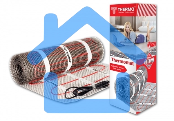 Теплый пол THERMO TVK-130 130Вт мат 50х200см 1м2