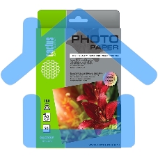 Фотобумага Cactus CS-GA518050 A5/180г/м2/50л./белый глянцевое для струйной печати