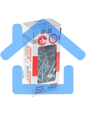 Саморез для тонкого метал. листа со сверлом 4.2х25 (уп.200шт) коробка Tech-Krep 102151
