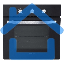 Духовой шкаф электрический Hyundai HEO 6630 BG черный, встраиваемый