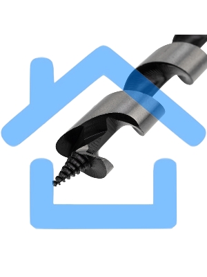 Сверло винтовое по дереву 35х230 мм (шестигранный хвостовик) Kranz