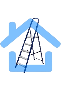 Стремянка Сибртех, 5 ступеней, стальная Сибртех Pоссия 97845