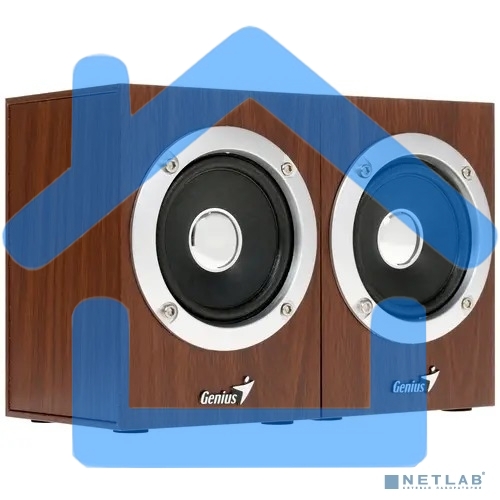 Акустическая система GENIUS SP-HF280 wooden USB Проводной пульт регулировки громкости для легкого управления