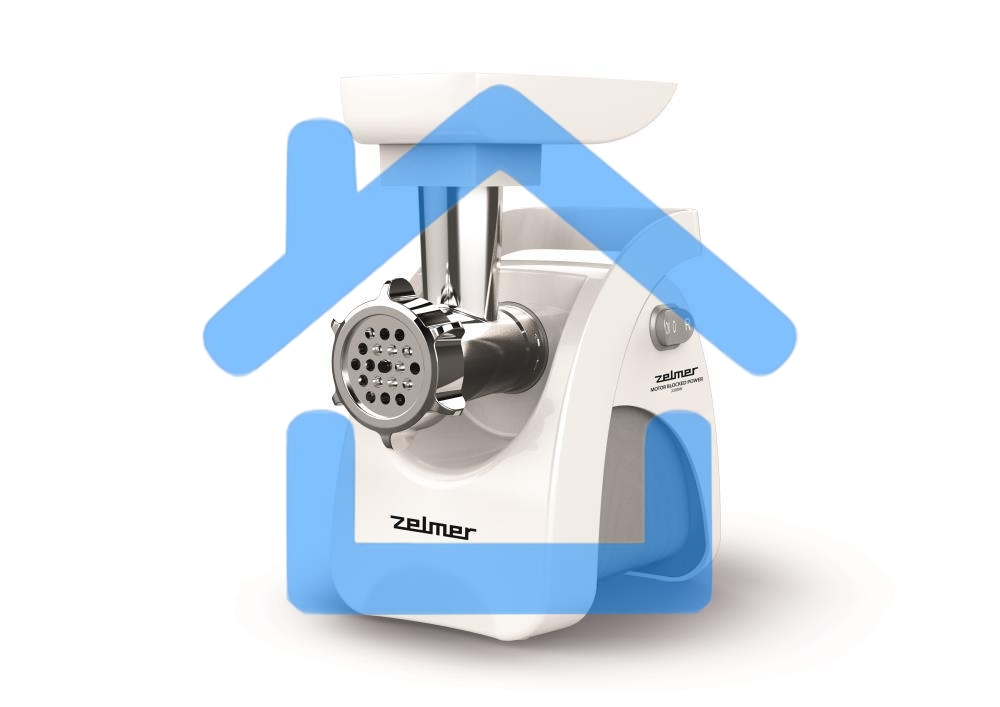 Мясорубка электрическая ZELMER ZMM9801B белый