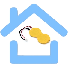 Батарейка CMOS CR2016-2P с коннектором 10 шт